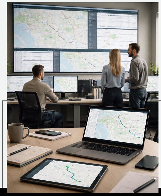 Трекинг грузов и Fleet Management, мониторинг автопарка в Холмске