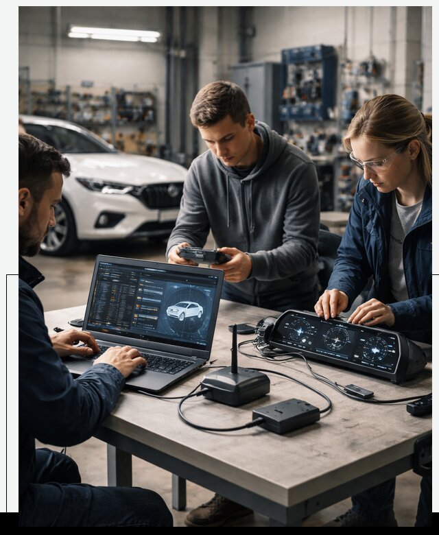 Разработка Connected Car и ПО для автопрома в Холмске